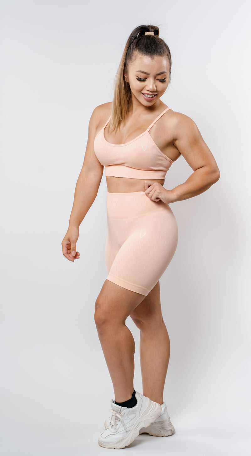 Sundae Sports Bra - Peaches & Cream