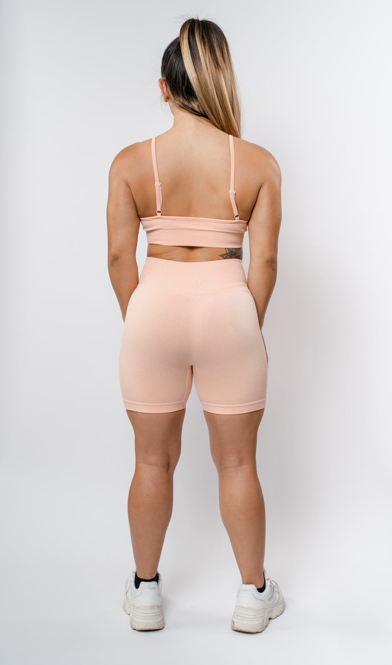 Sundae Shorts - Peaches & Cream