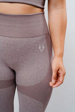 Power Leggings - Taro Milk Tea