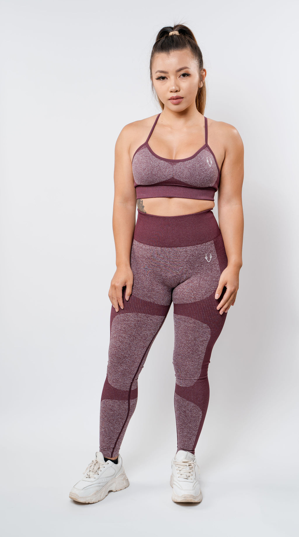 Power Sports Bra - Grape