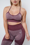 Power Sports Bra - Grape