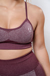 Power Sports Bra - Grape