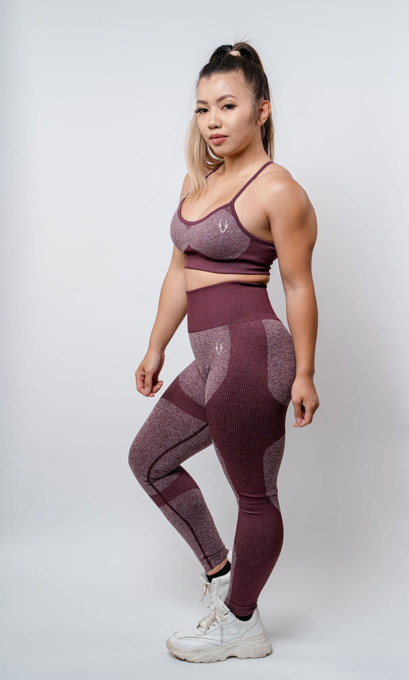Power Leggings - Grape