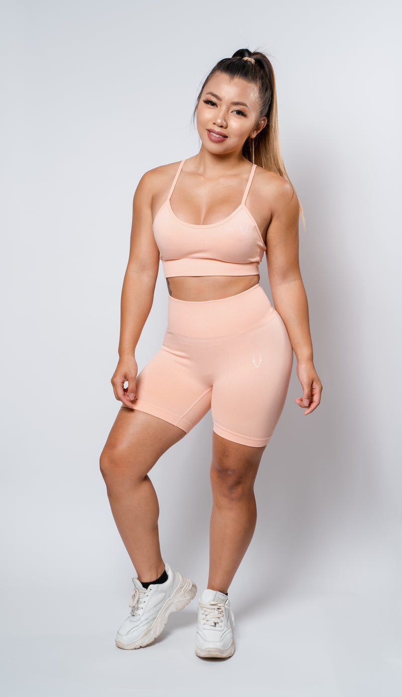 Sundae Shorts - Peaches & Cream