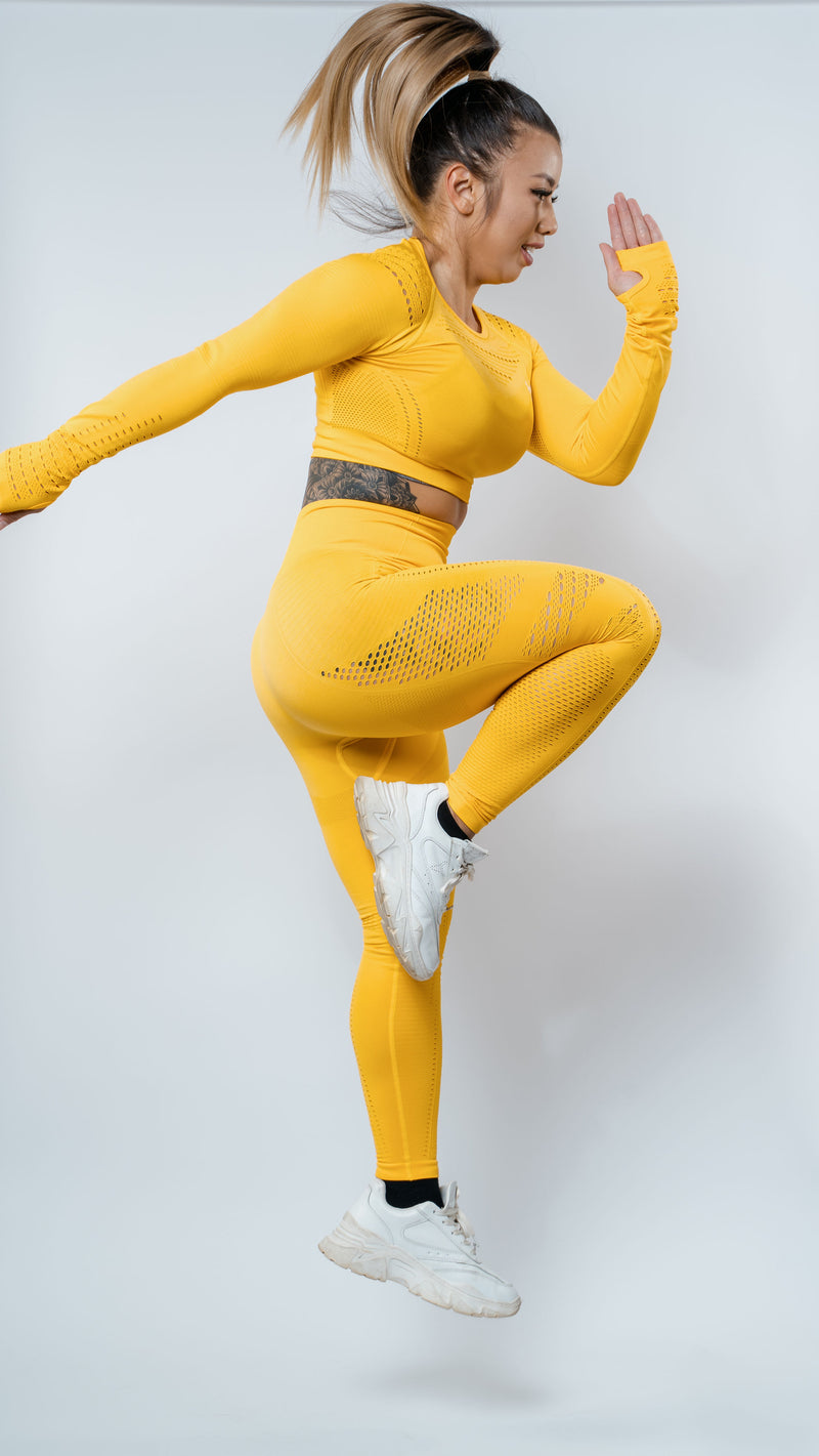 Sass Leggings - Sunflower