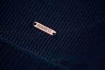 Magnetic Ribbed Knit Leggings - Black