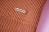 Magnetic Ribbed Knit Leggings - Terracotta