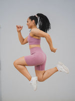 Sundae Sports Bra - Sangria Pink