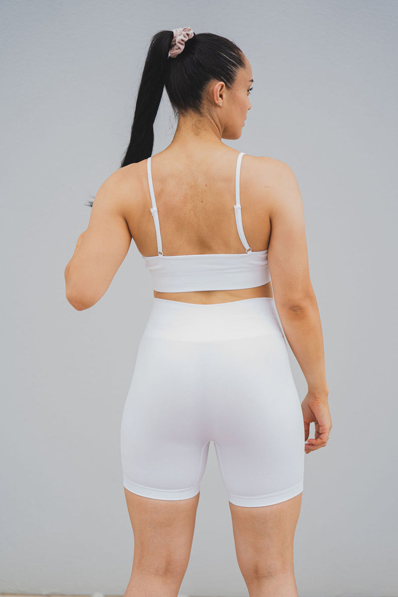Sundae Sports Bra - White