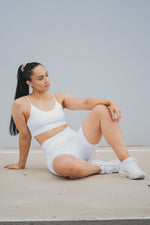 Sundae Sports Bra - White