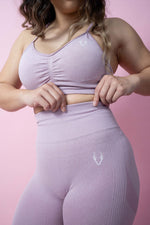 Allure Scrunch Booty Leggings - Soft Lavender