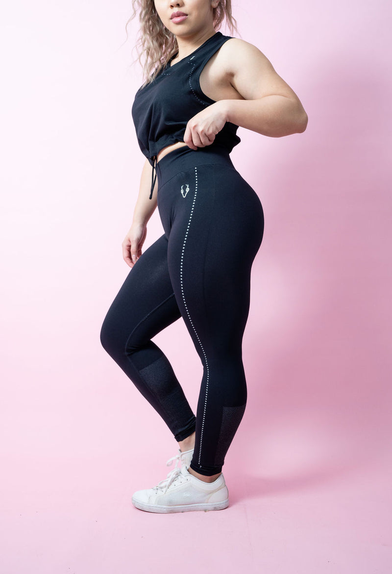 Boss Seamless Leggings - Black