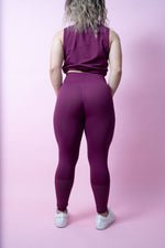 Boss Seamless Leggings - Raspberry