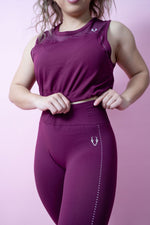 Boss Seamless Leggings - Raspberry