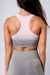 Ombre Sports Bra - Pink/Grey