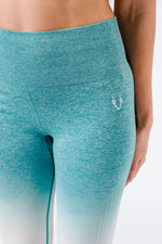 Ombre Leggings - Blue/White