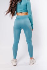 Sass Leggings - Azure Blue