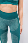 Power Leggings - Marine Green