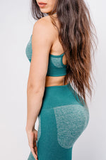 Power Leggings - Marine Green