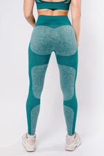 Power Leggings - Marine Green